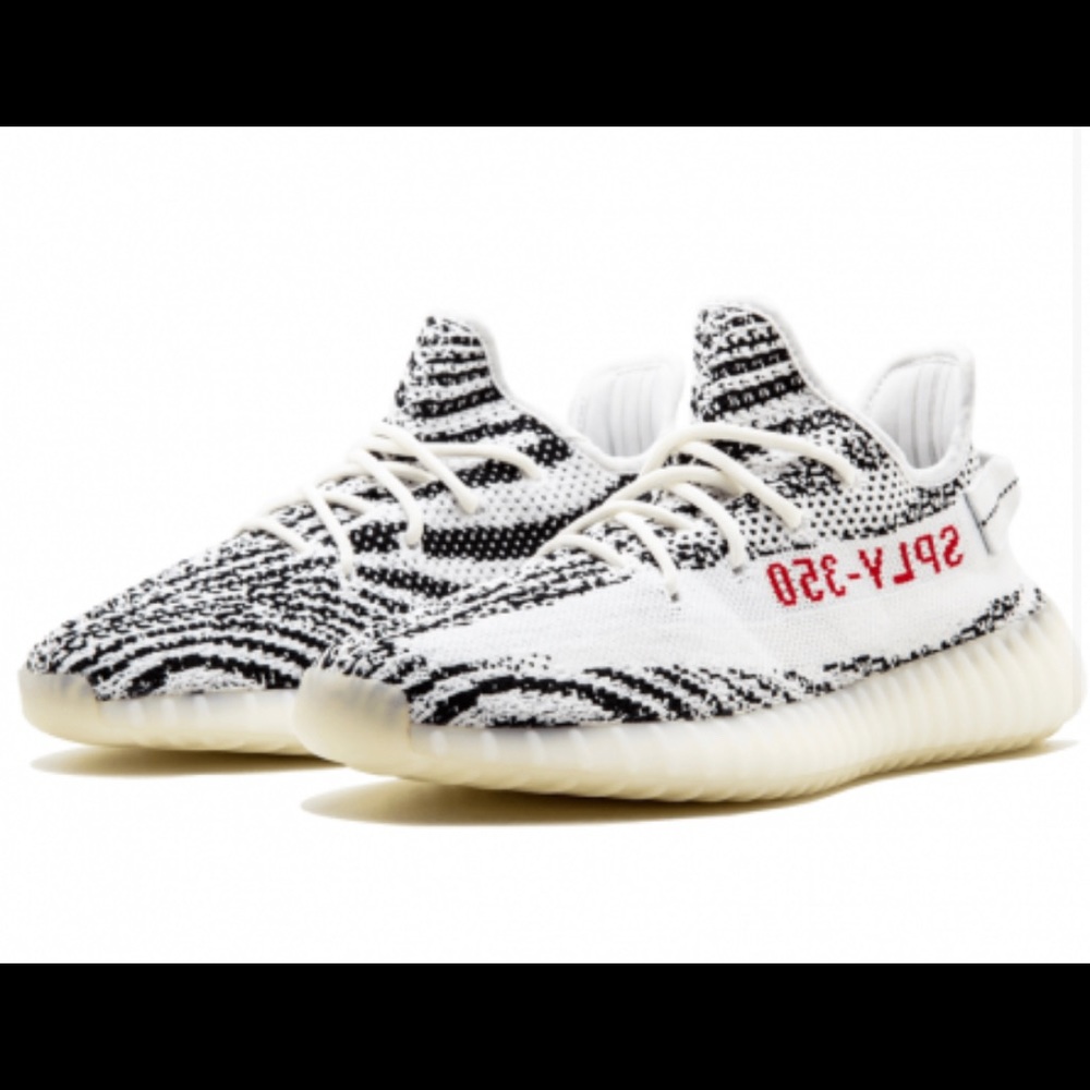 Zebra 350 boost yeezys
